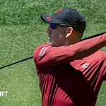 Spanish golfer Sergio Garcia at the Masters